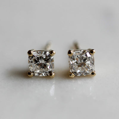 Florence Earring 14k Gold Lab Diamond Earrings