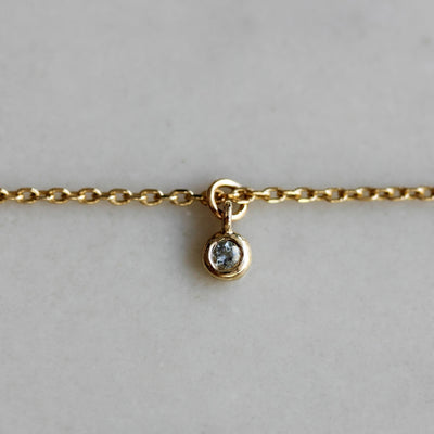 Birthstone Pendant Forever Bracelet 14K Gold Necklaces 