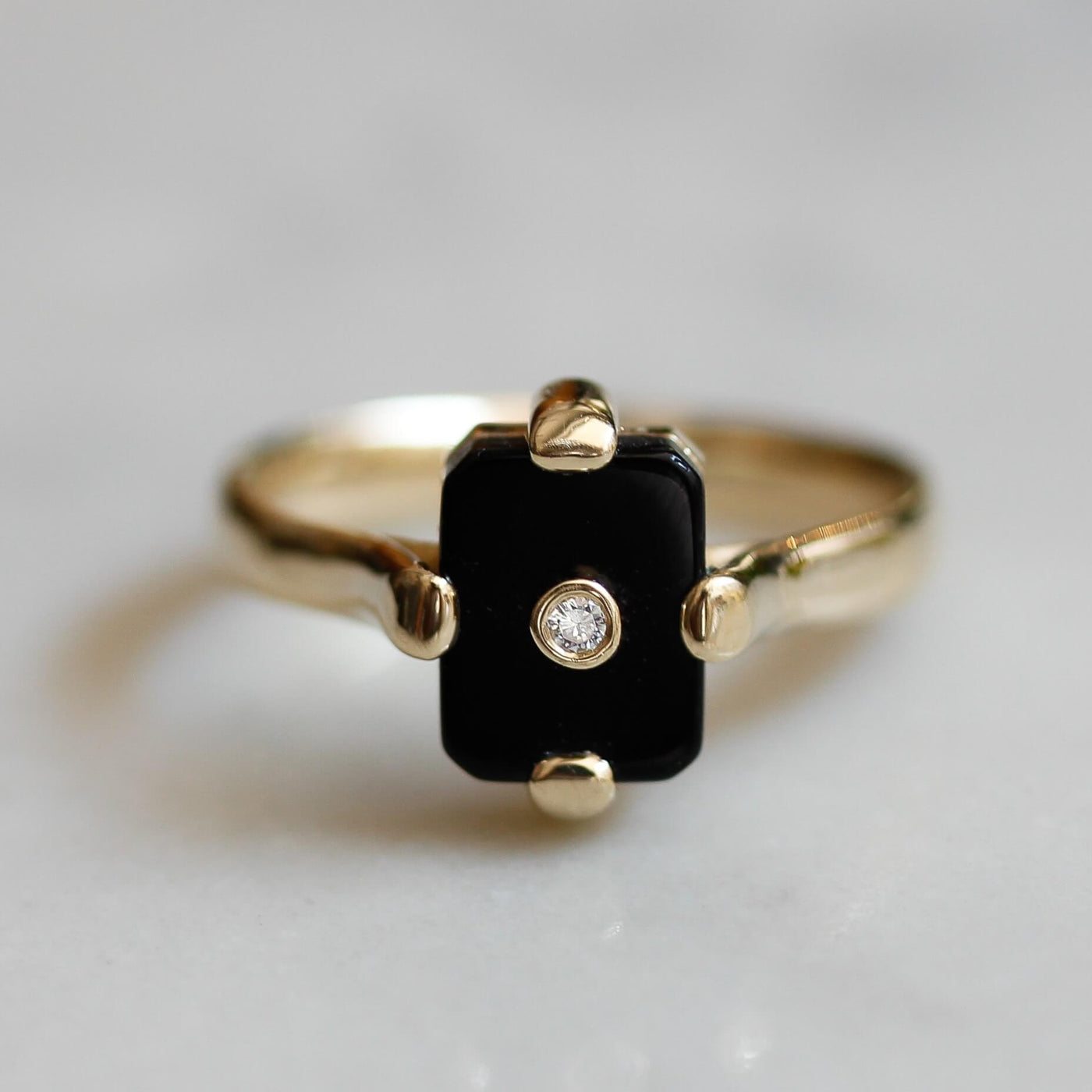 Midnight Ring 14K Yellow Gold Rings 