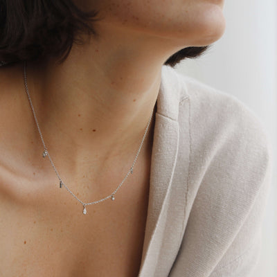 Persona Necklace White 14k Gold Necklaces