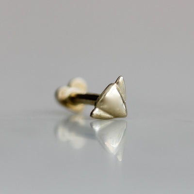 Tulip Piercing Earring 14K Gold Earrings 