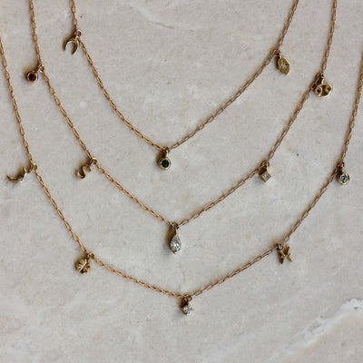 Prince Pendant 14k Gold Necklaces