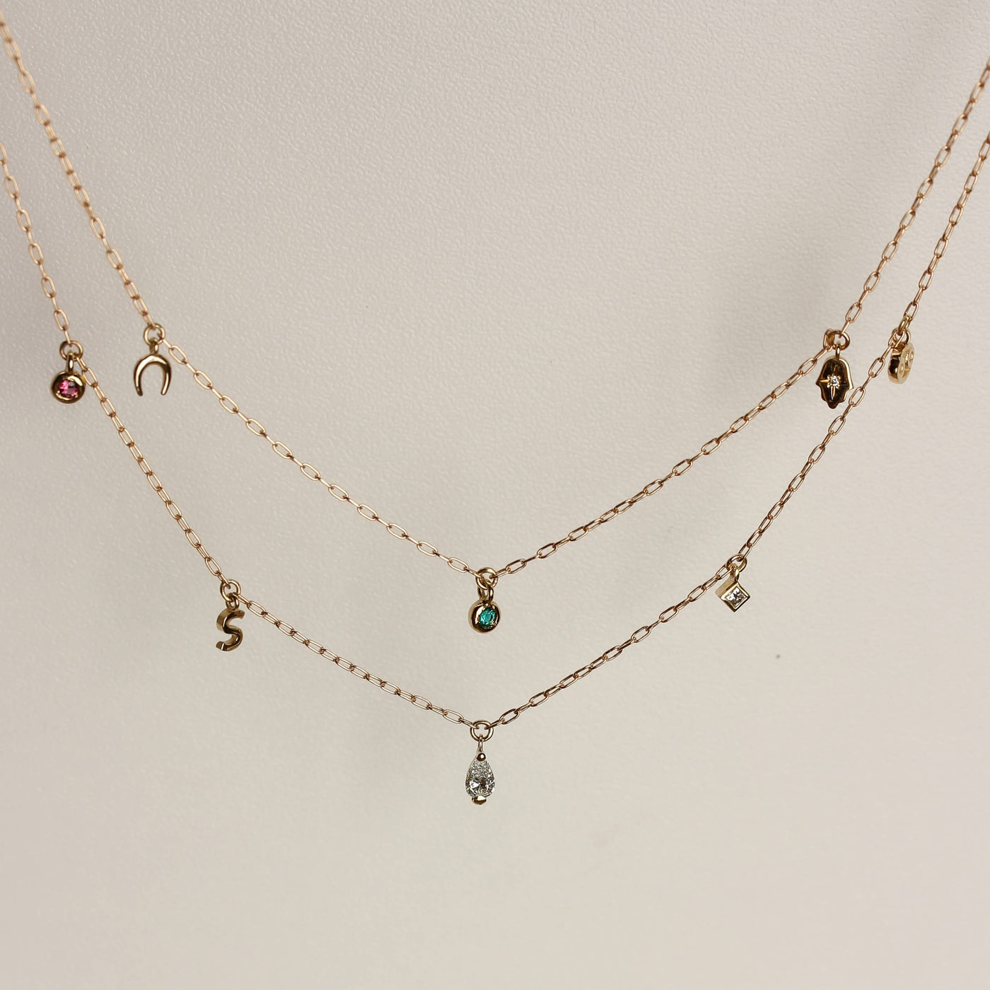 Persona Necklace 3 14k Gold Necklaces