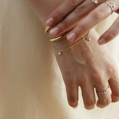 Nevada Pendant Small 14k Gold Necklaces