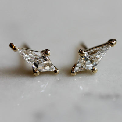 Vik Earring 14k Gold Lab Diamond Earrings