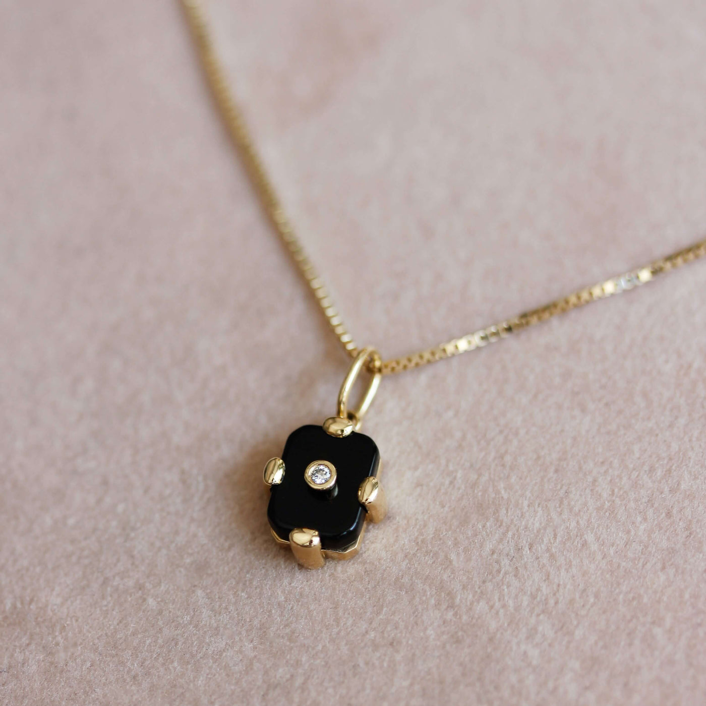 Midnight Necklace 14K Yellow Gold Necklaces 