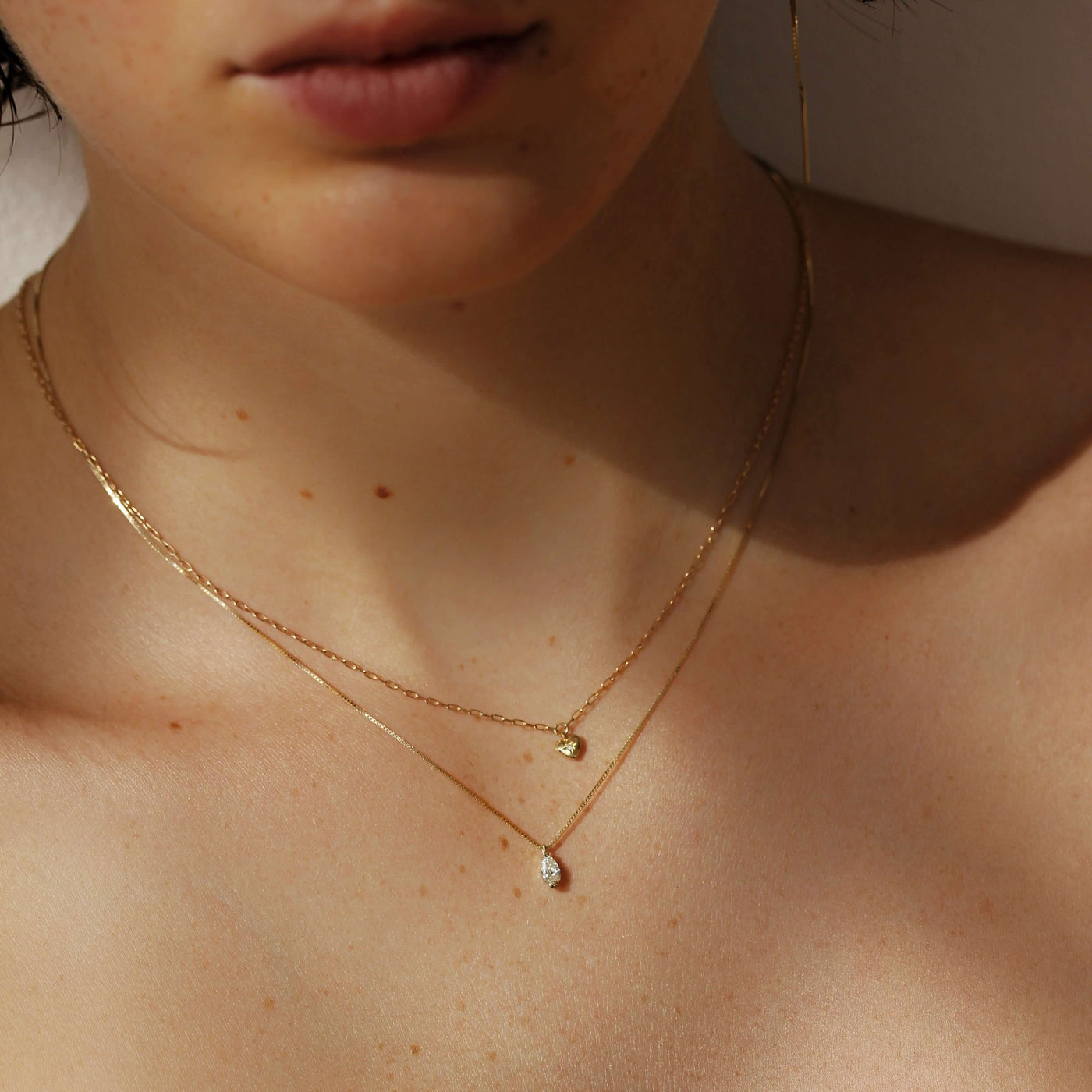 Tom Heart Necklace 14k Gold Necklaces