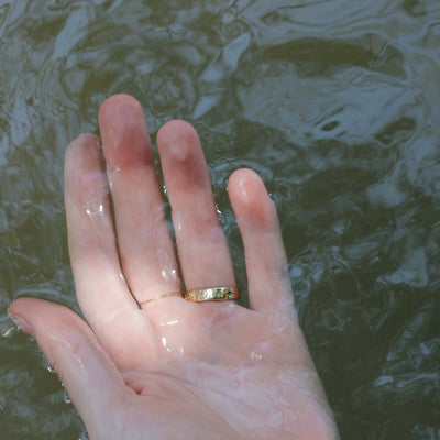 Cosmos Ring 14k Gold Rings
