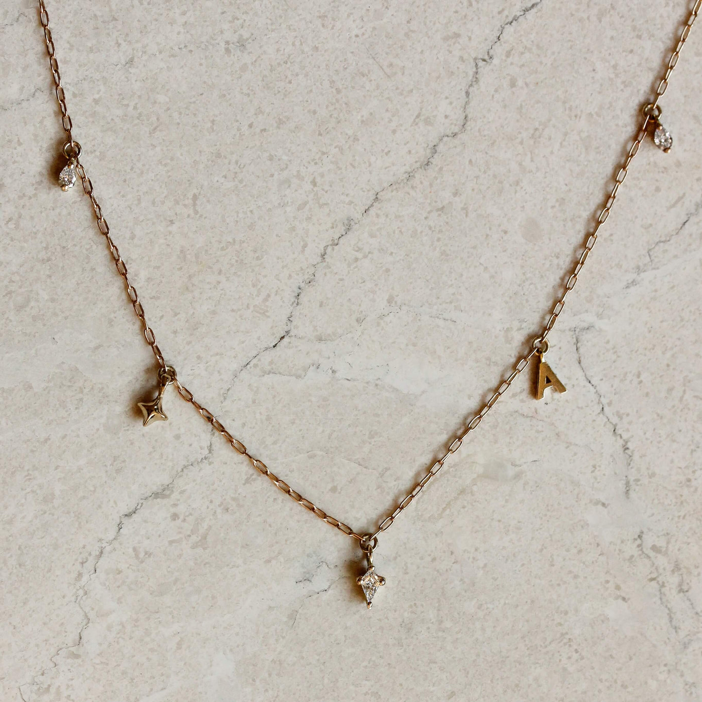 Vik Pendant 14k Gold Necklaces