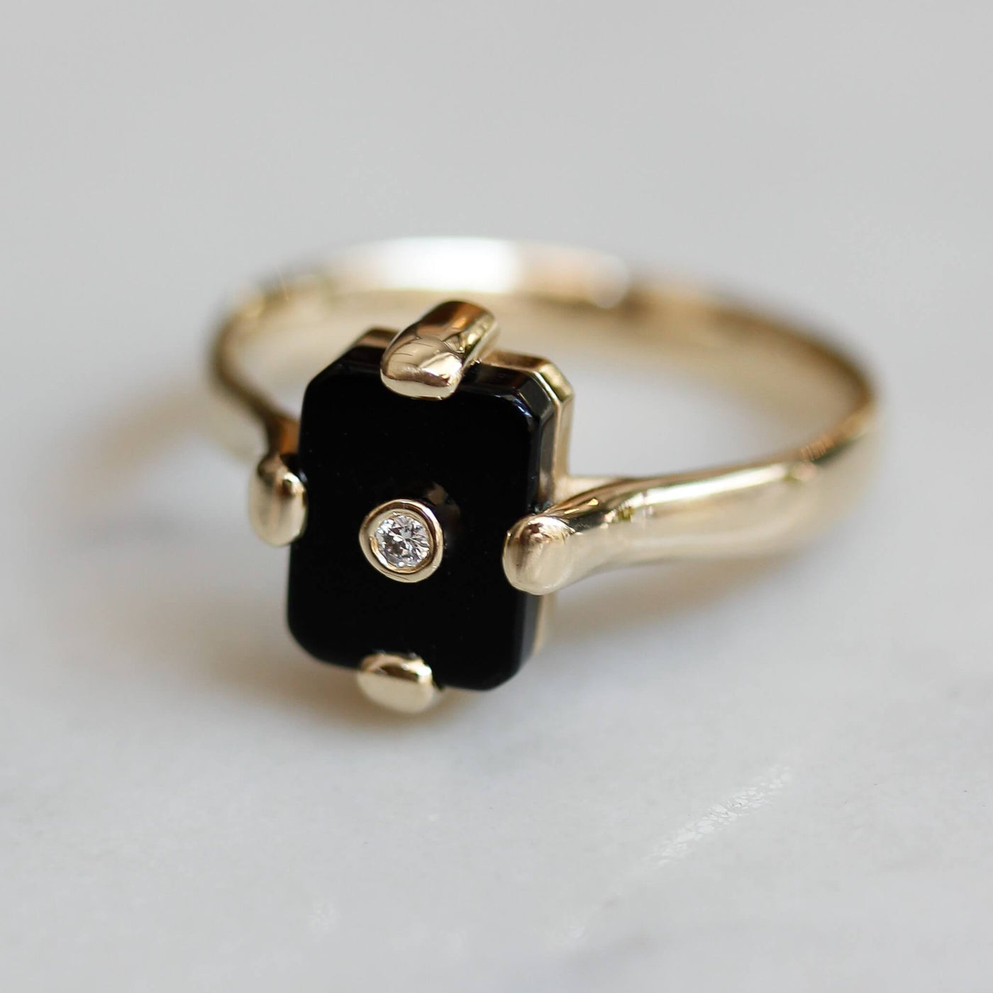 Midnight Ring 14K Yellow Gold Rings 