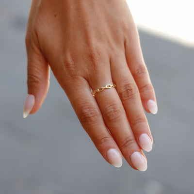 Lily Ring 14k Gold Rings