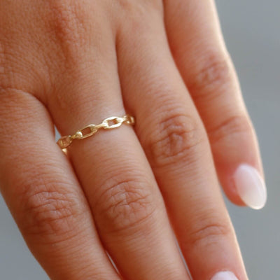 Lily Ring 14k Gold Rings
