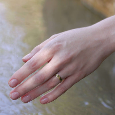 Cosmos Ring 14k Gold Rings