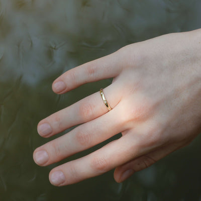 Saturn Ring 14k Gold Lab Diamonds Rings