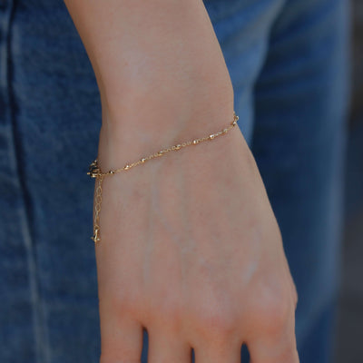 may bracelet 14k gold Bracelets