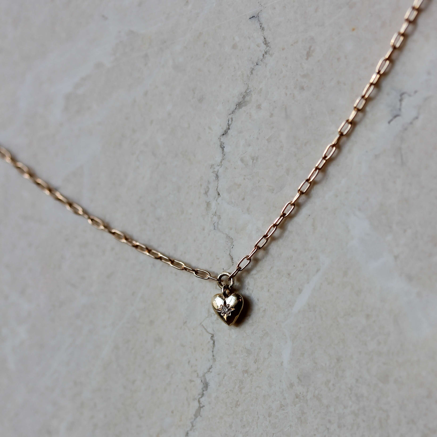 Tom Heart Necklace 14k Gold Necklaces