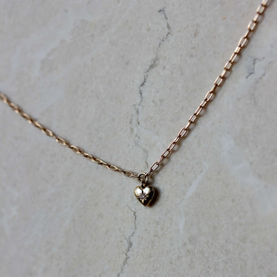 Tom Heart Necklace 14k Gold Necklaces
