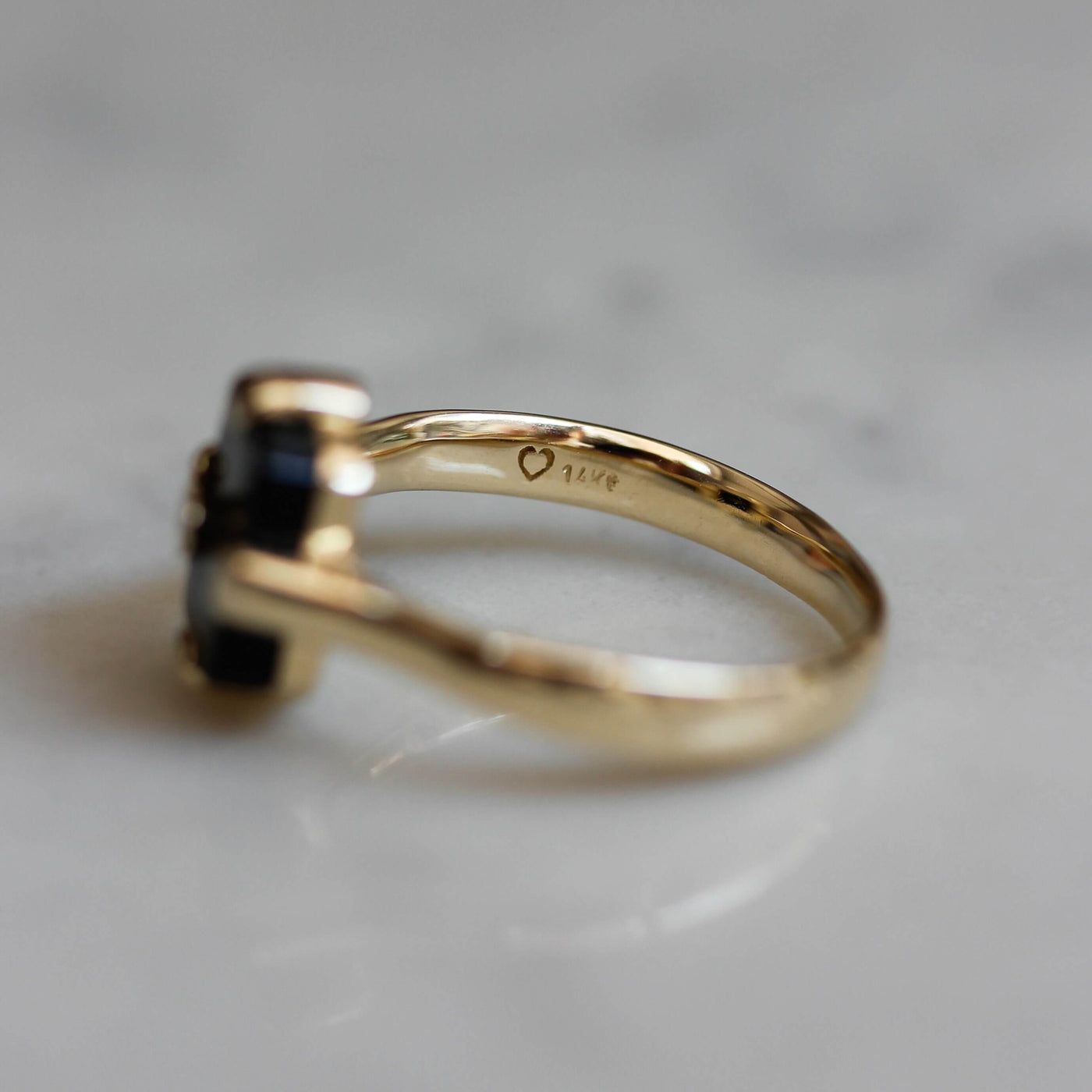 Midnight Ring 14K Yellow Gold Rings 