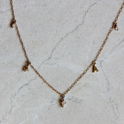 Sahara Pendant Small 14k Gold Necklaces