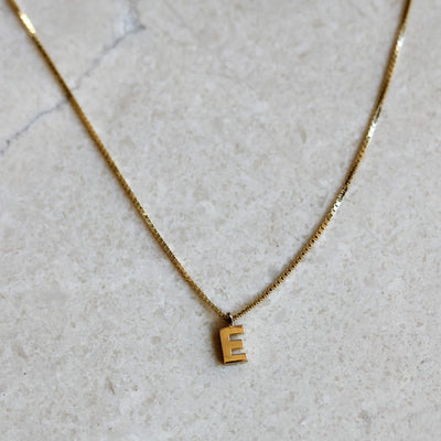 Letter Necklace 14k Gold Necklaces