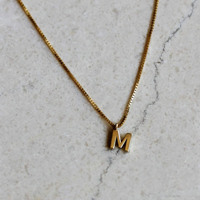 Letter Necklace 14k Gold Necklaces