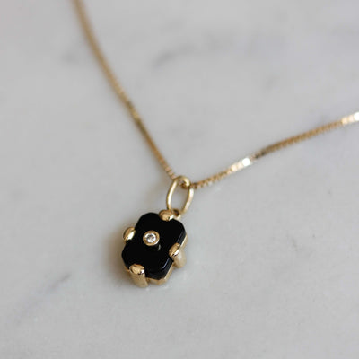 Midnight Necklace 14K Yellow Gold Necklaces 