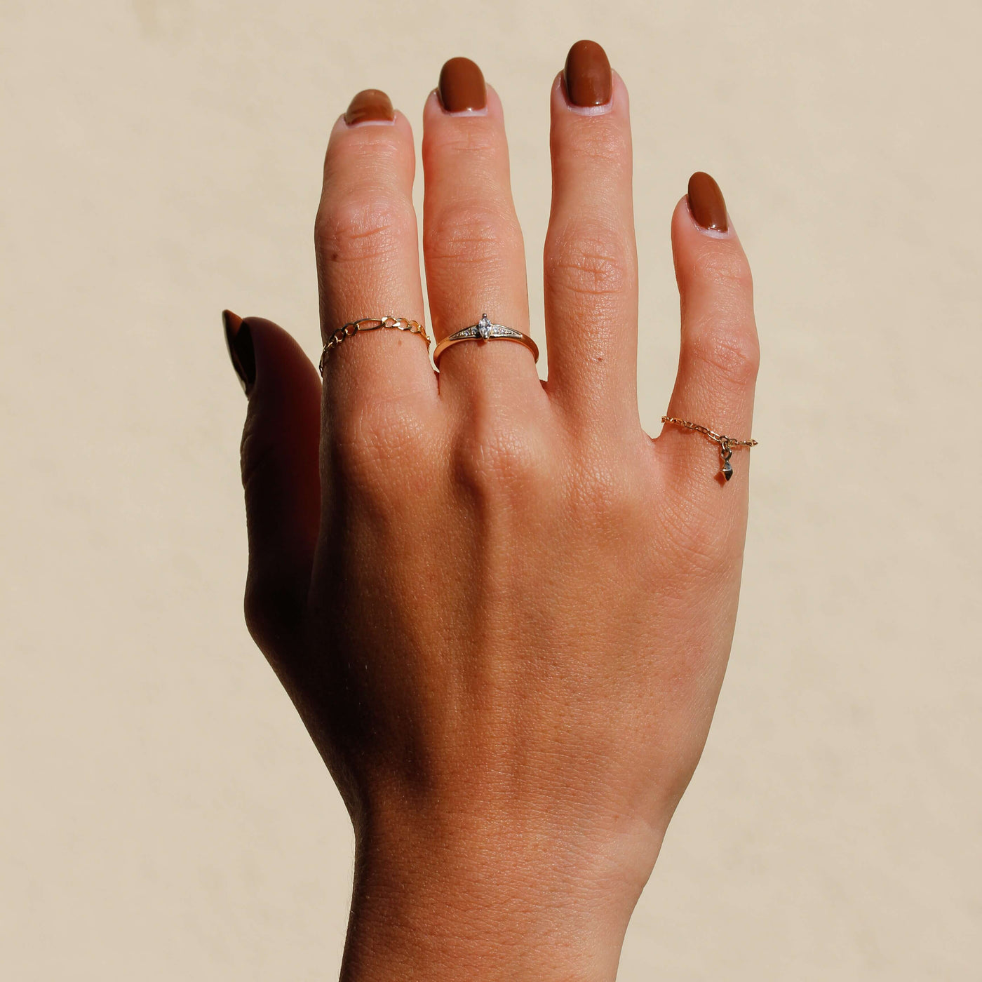 Tiny Fiby Forever Ring 14K Gold Rings