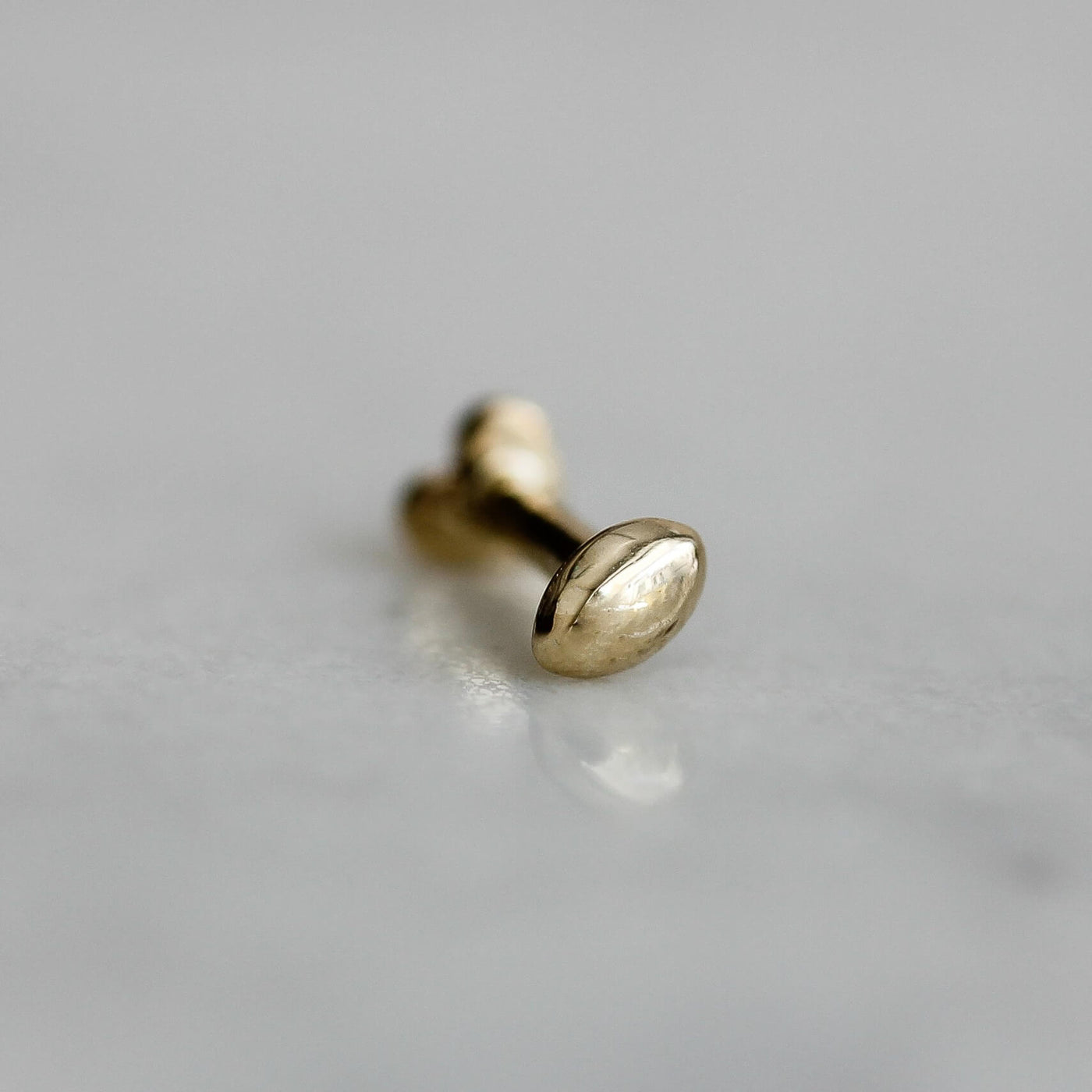 Grano Piercing Earring 14K Gold Earrings 
