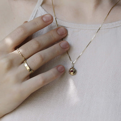 Cosmos Ring 14k Gold Rings