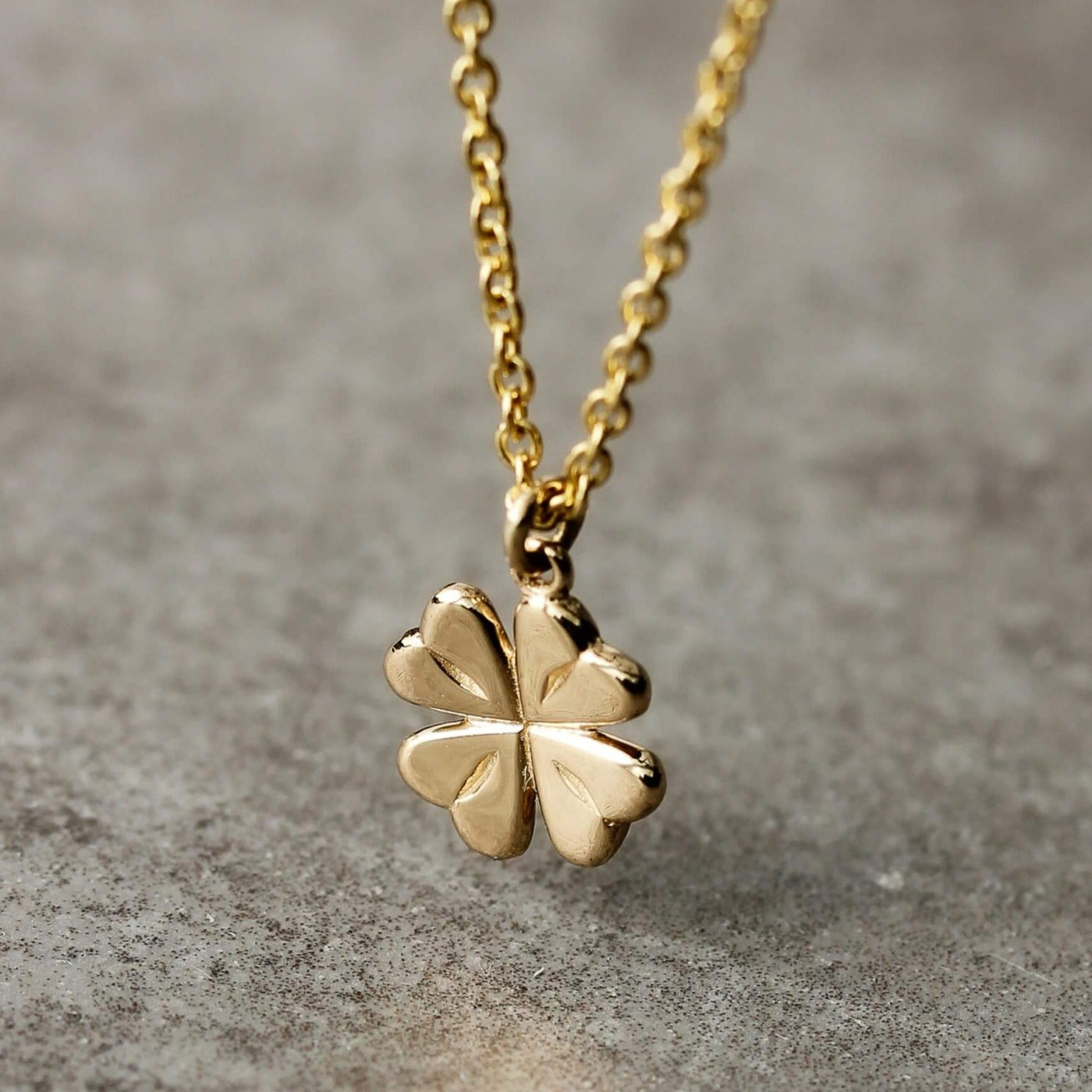 Clover Necklace Pendant 14k Gold Necklaces