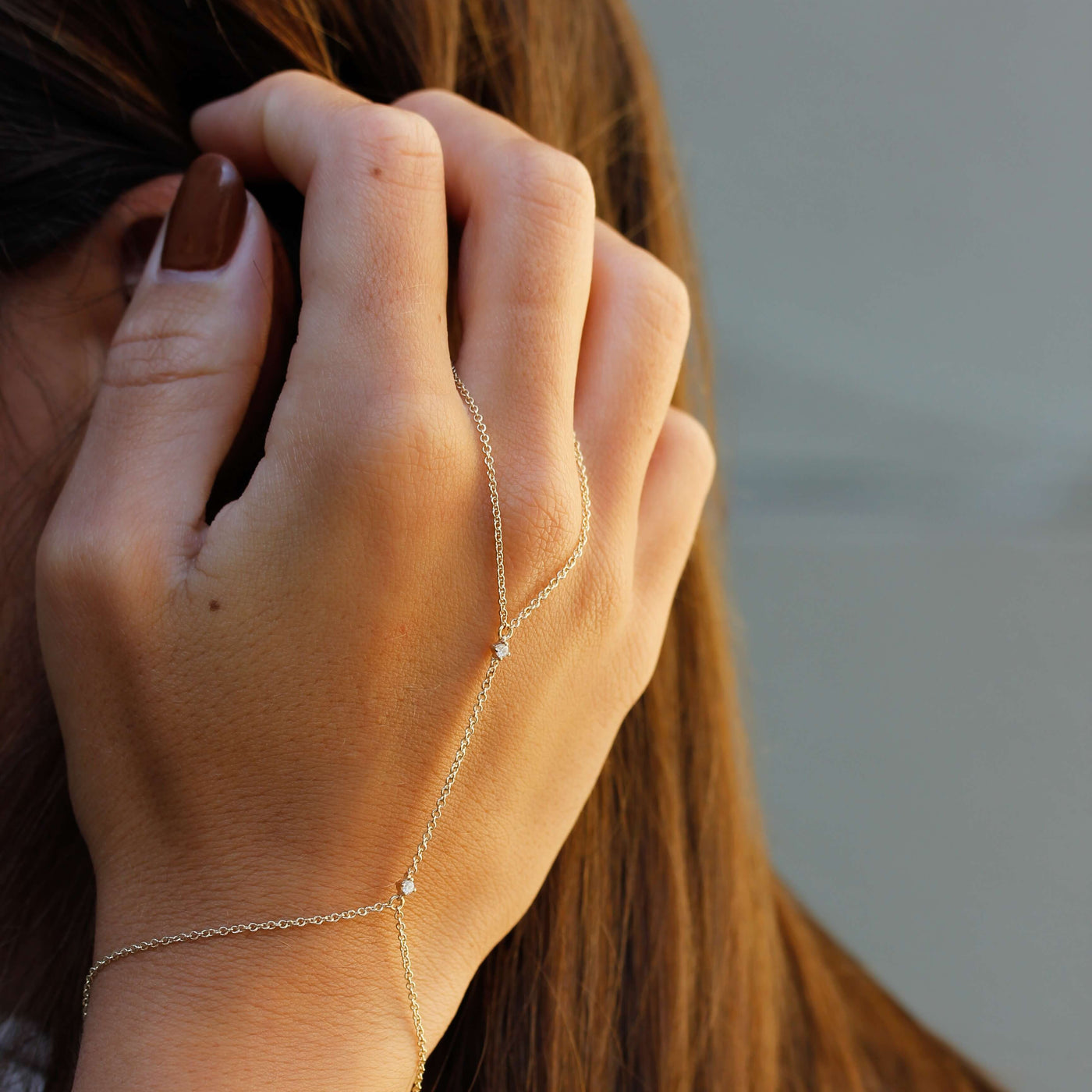 Tiffany Ring Bracelet 14k Gold White Diamonds Bracelets