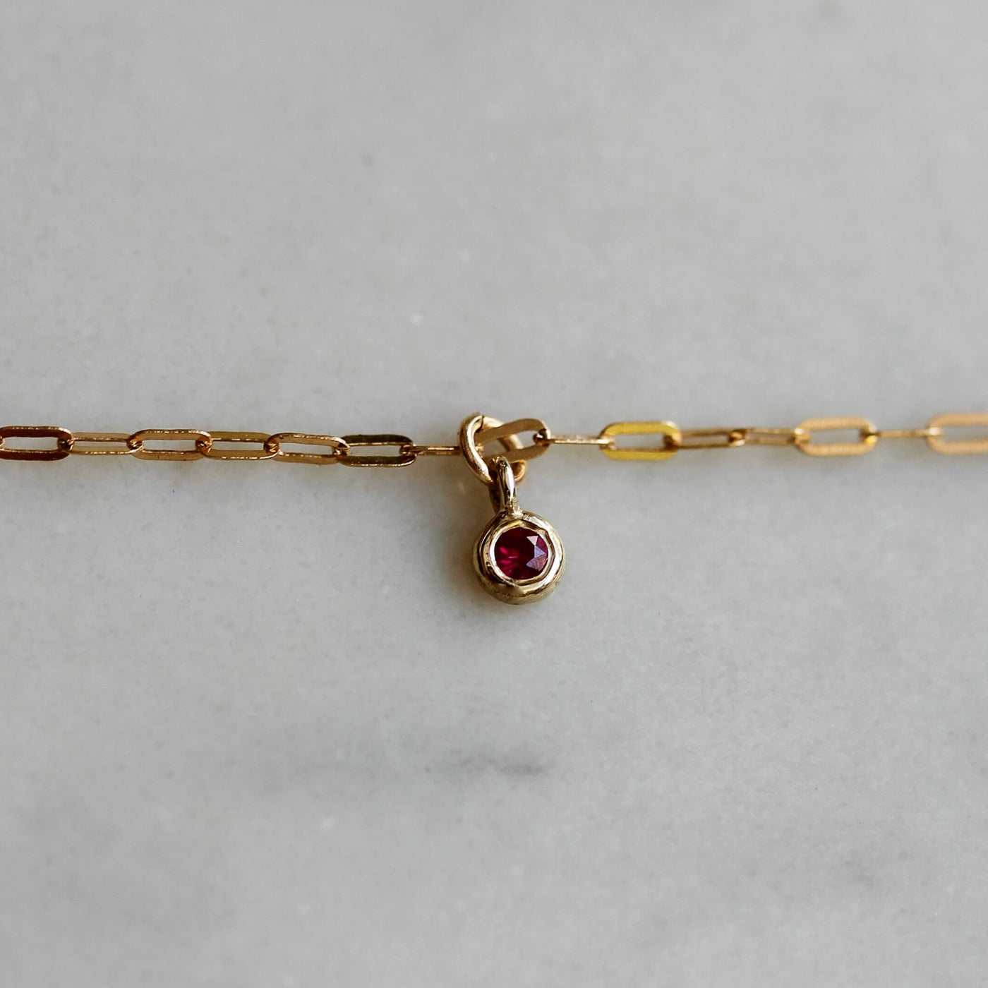 Birthstone Pendant Forever Bracelet 14K Gold Necklaces 