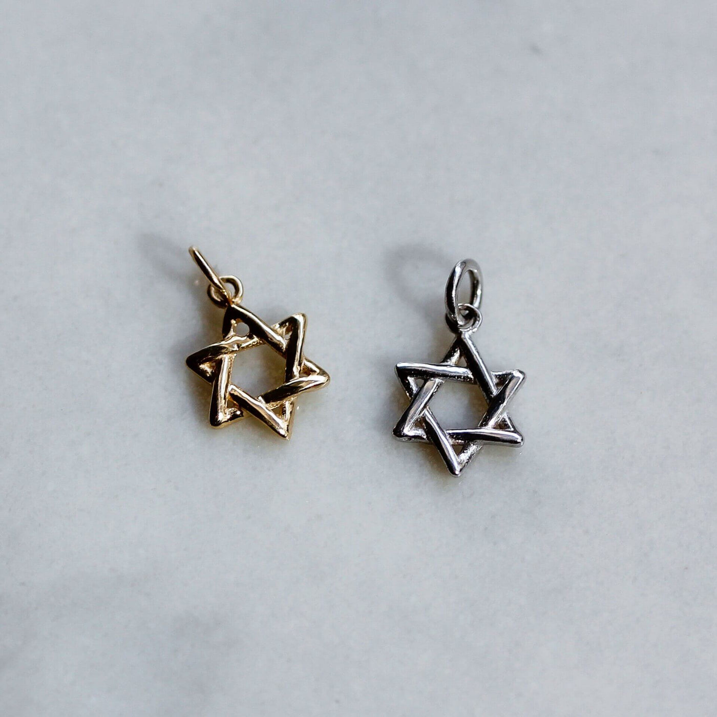 Star Of David Necklace Pendant 14k Gold Necklaces