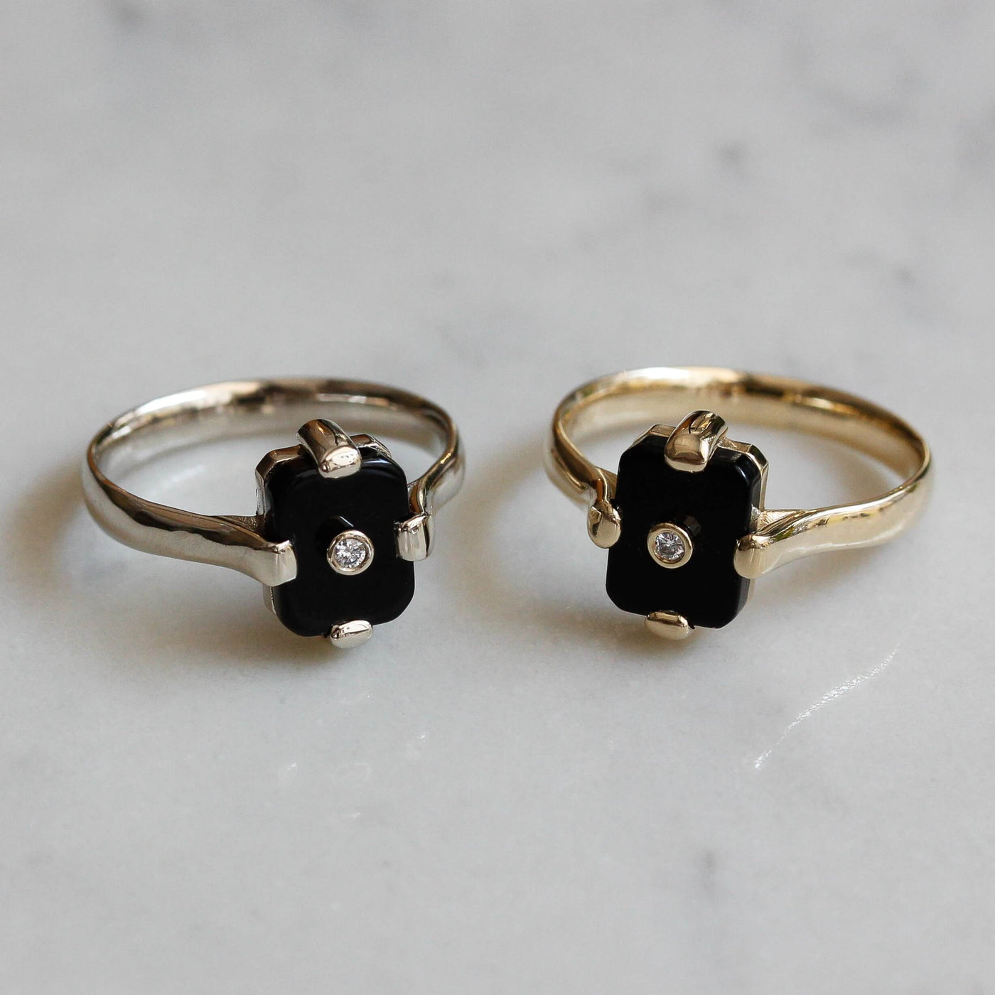 Midnight Ring 14K Yellow Gold Rings 