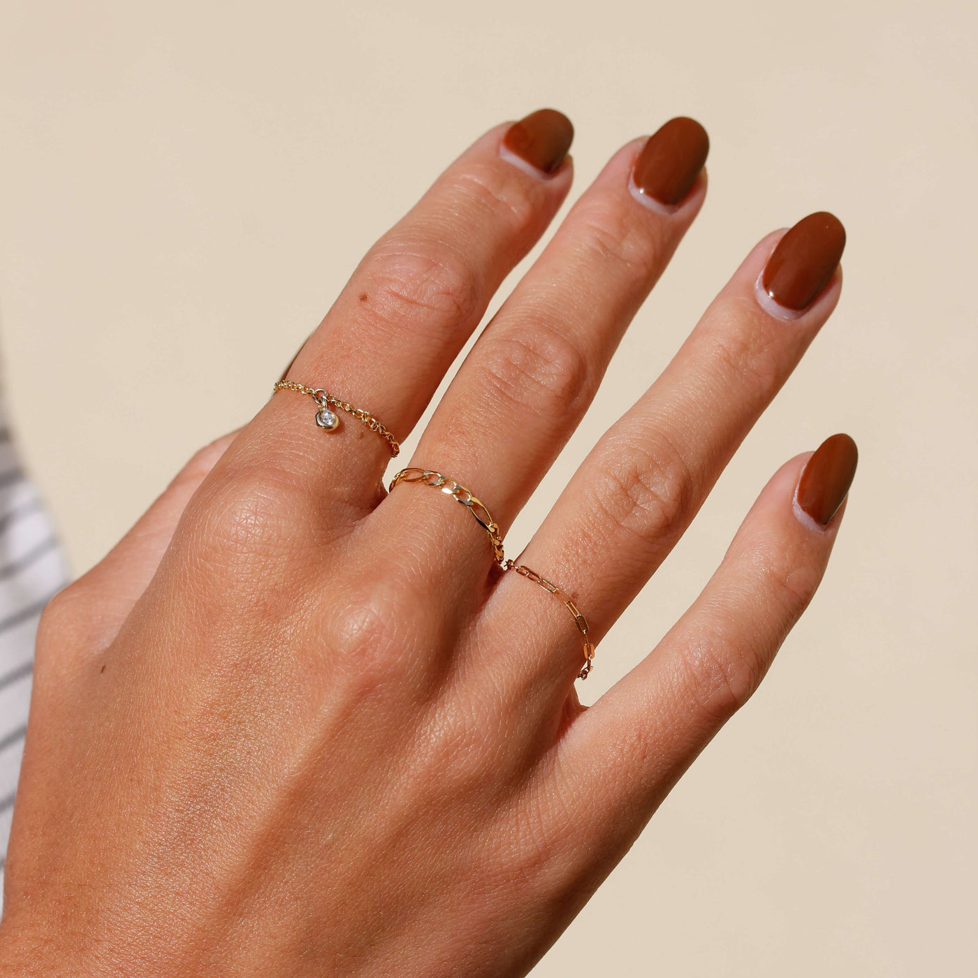 Tiny Monica Forever Ring 14K Gold Rings