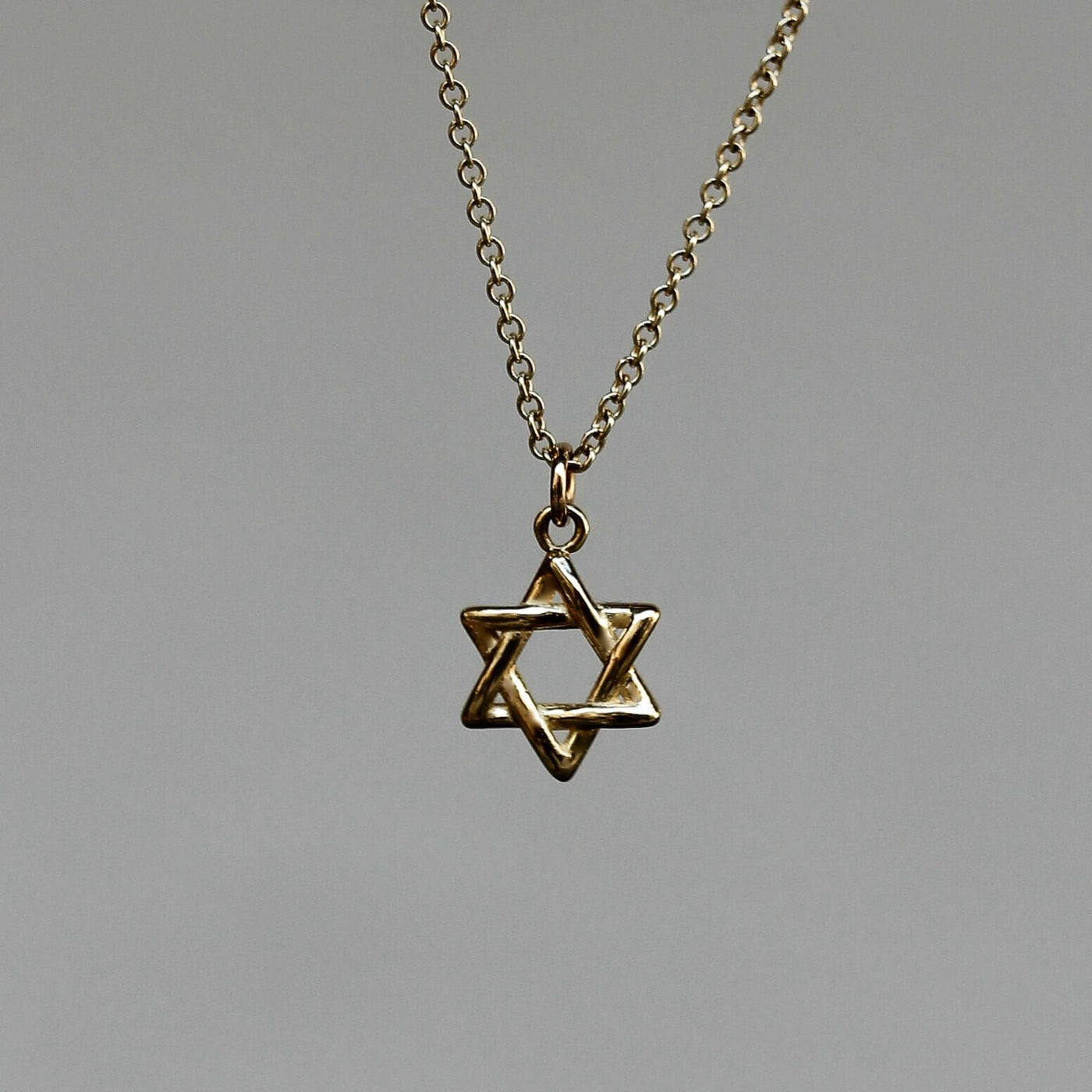 Star Of David Necklace 14K Gold Necklaces 