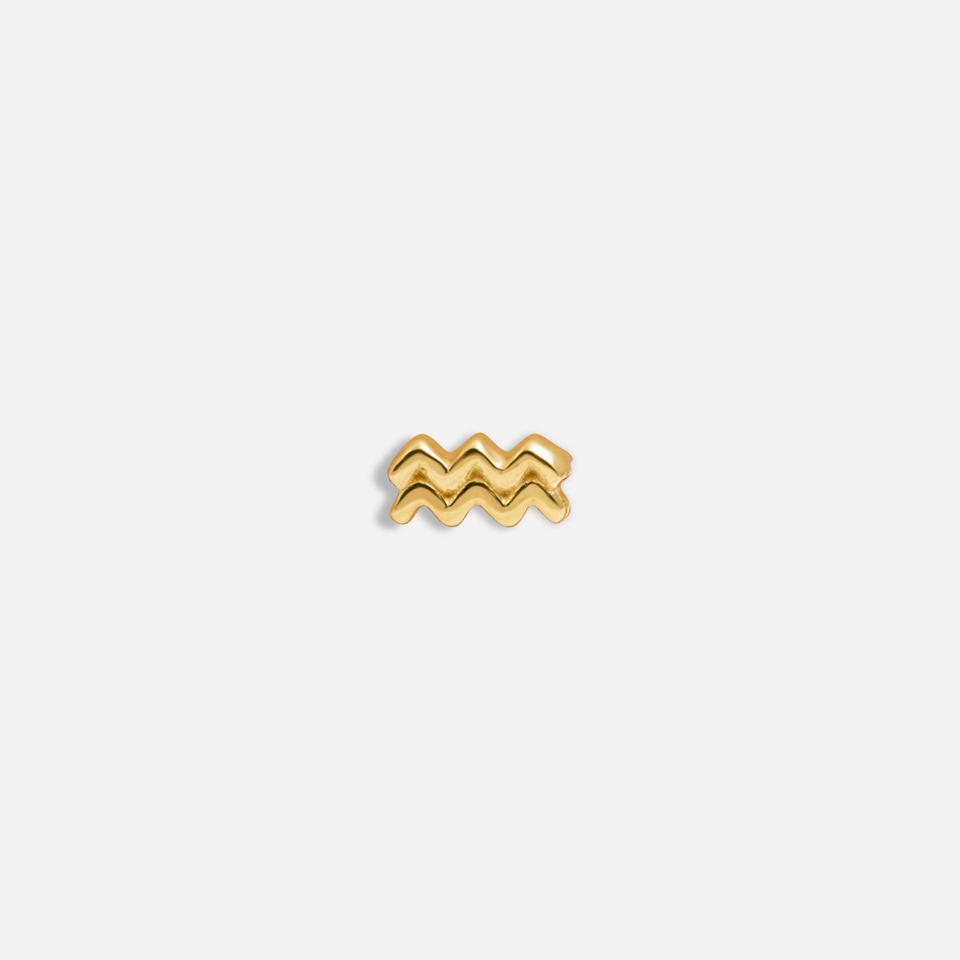 Zodiac Sign Earrings 14K Gold Earrings 14K Yellow