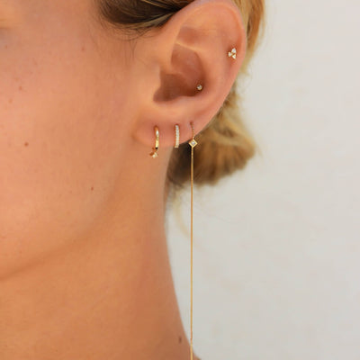 Small Star Ashley Earring 14K Gold Earrings 