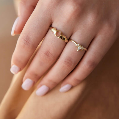 Ivy Ring 14K Gold Rings 