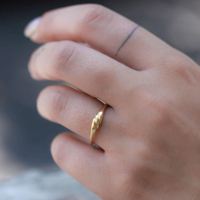 Ocean Ring 14K Gold Rings 