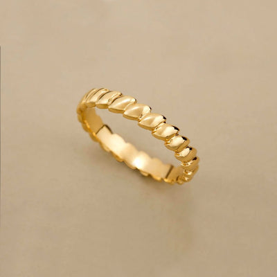 Marquise Ring 14K Gold Rings 14K Yellow