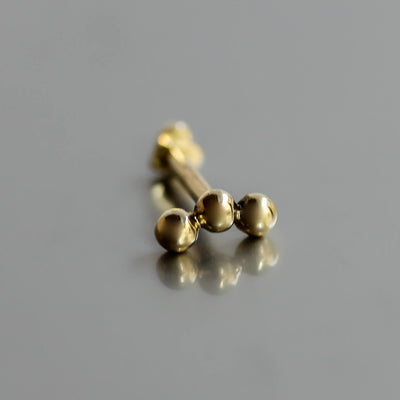 Brendon Piercing Earring 14K Gold Earrings 