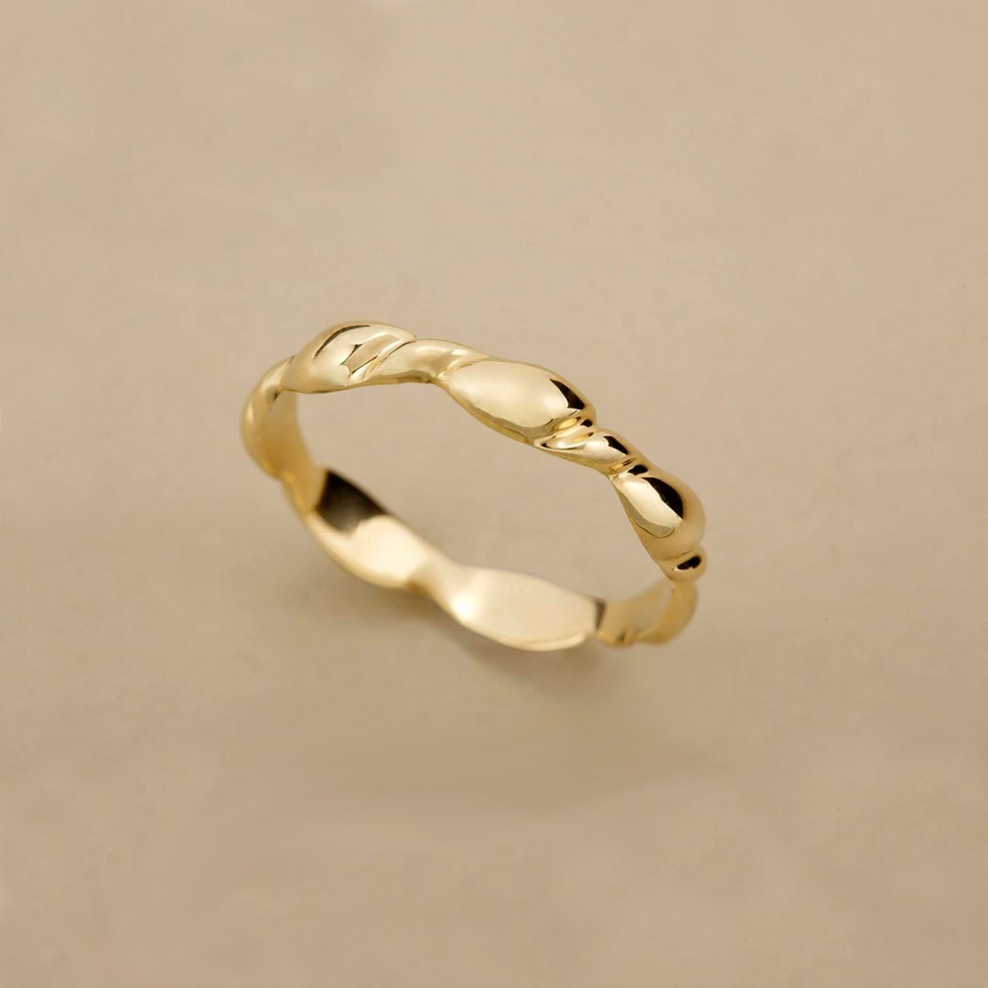 Braid Ring 14K Gold Rings 