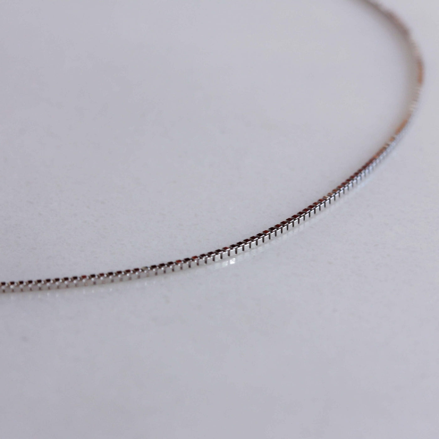 Plain Thin Billy Necklace 14K Gold Necklaces 